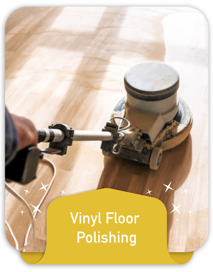 Vinyl Floor Polishing